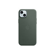 Apple ovitek iz tkanine FineWoven za iPhone 15 Plus z MagSafe - zimzelena - iSTYLE SI