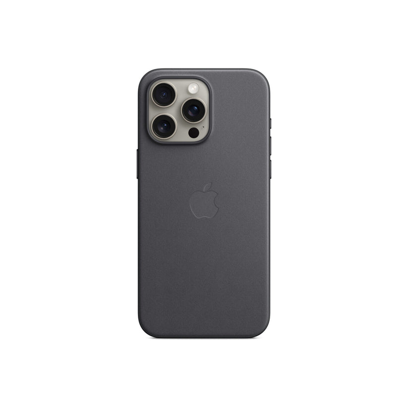 Apple ovitek iz tkanine FineWoven za iPhone 15 Pro Max z MagSafe - črna - iSTYLE SI