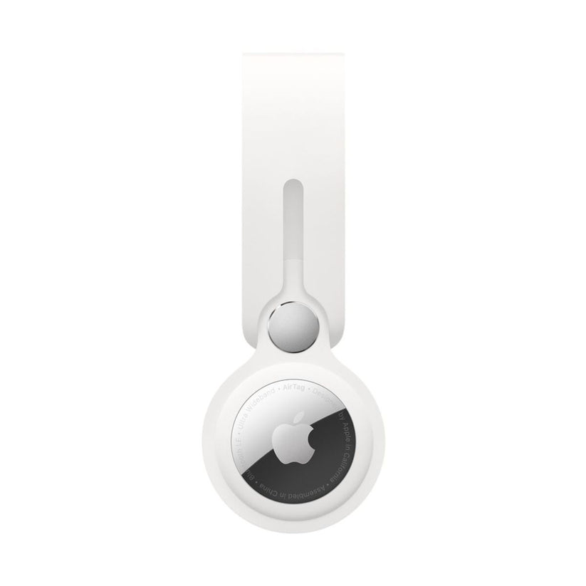 Apple pašček za sledilnik AirTag - White - iSTYLE SI