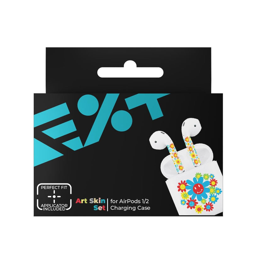 Next One ArtSkin nalepka za Airpods 1. in 2. generacija - rože - iSTYLE SI