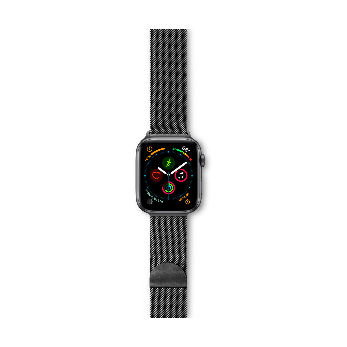 Epico Milanese pašček za Apple Watch 38/40/41/42 mm - space grey - iSTYLE SI