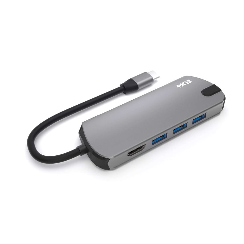Next One USB-C PRO Multiport Adapter - vesoljno siva - iSTYLE SI