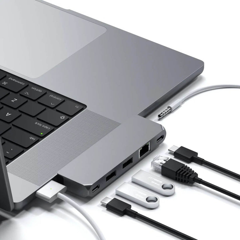 Satechi Aluminium Pro Hub Mini - Space Grey - iSTYLE SI