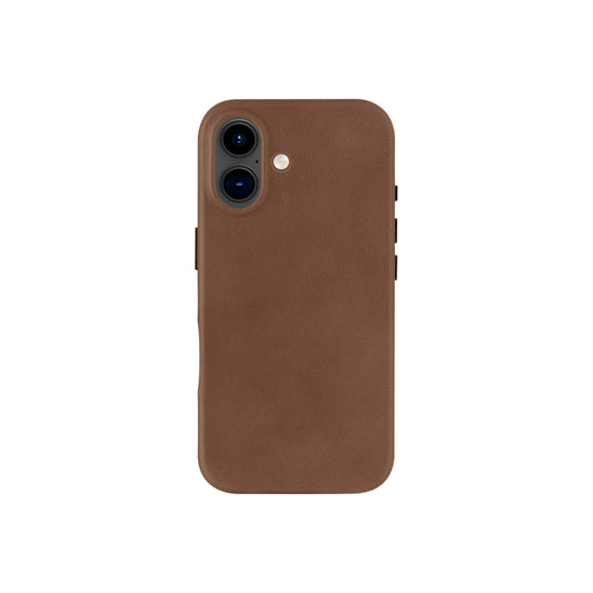 dbramante1928 Roskilde usnjen ovitek za iPhone 16 z MagSafe - temno rjavi - iSTYLE SI