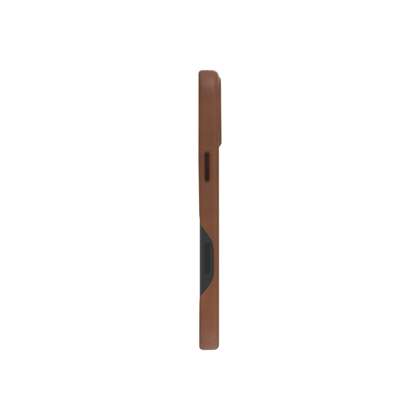 dbramante1928 Roskilde usnjen ovitek za iPhone 16 Plus z MagSafe - temno rjavi - iSTYLE SI
