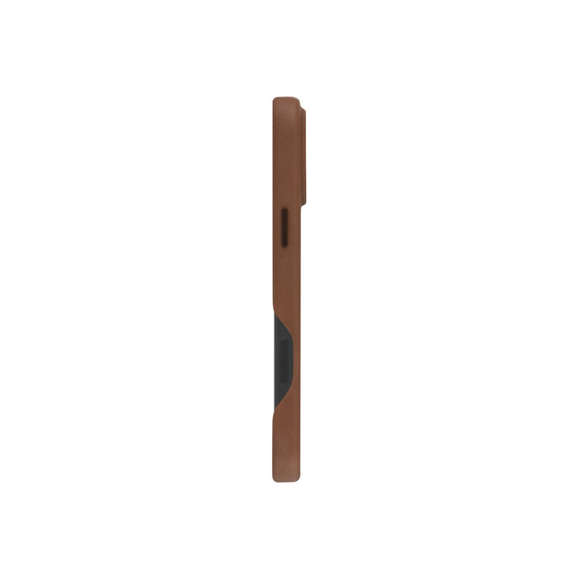 dbramante1928 Roskilde usnjen ovitek za iPhone 16 Pro Max z MagSafe - temno rjavi - iSTYLE SI