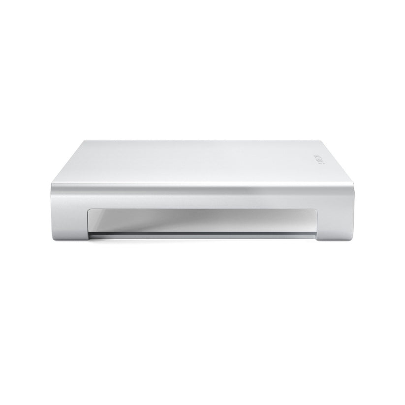 Satechi Aluminum Monitor Stand Hub for iMac - Silver - iSTYLE SI
