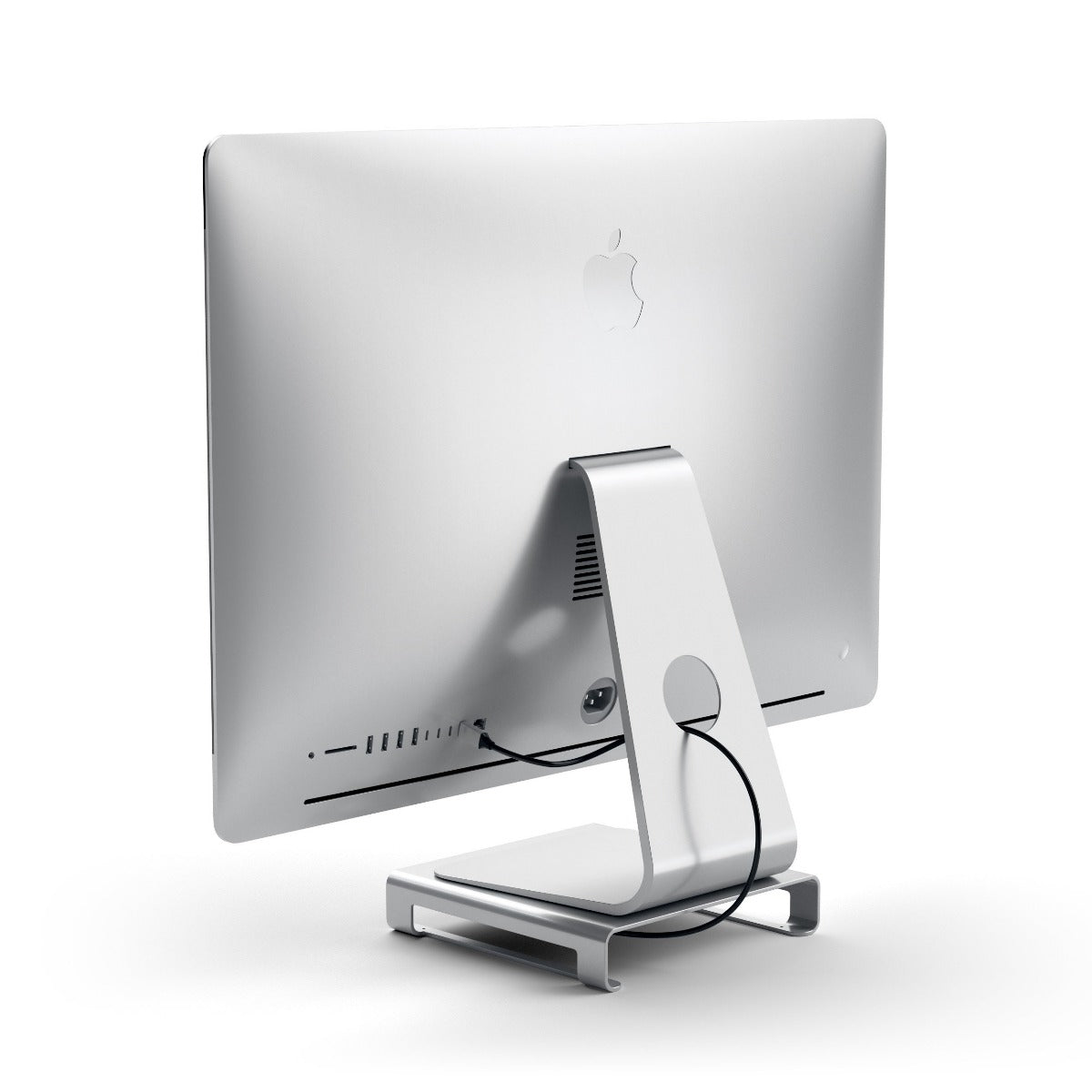 Satechi Aluminum Monitor Stand Hub for iMac - Silver - iSTYLE SI