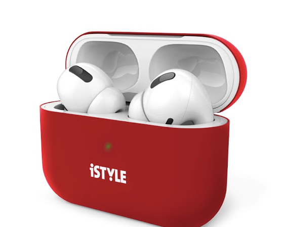 iStyle silikonski ovitek za AirPods 3 - red - iSTYLE SI