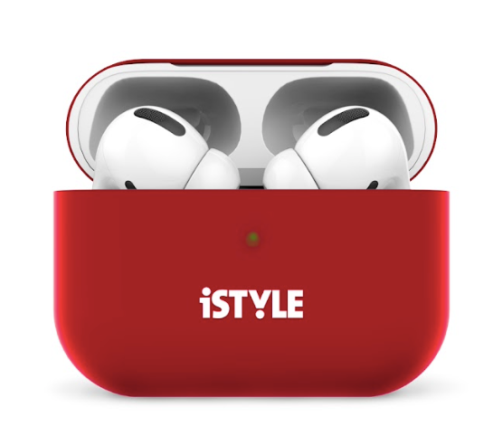 iStyle silikonski ovitek za AirPods 3 - red - iSTYLE SI