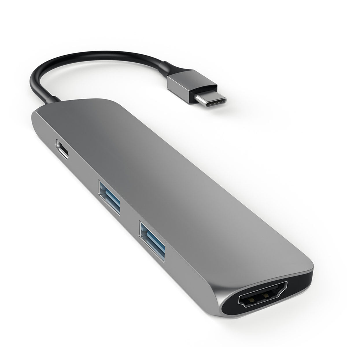 Satechi Slim USB-C MultiPort Adapter - vesoljno siva - iSTYLE SI