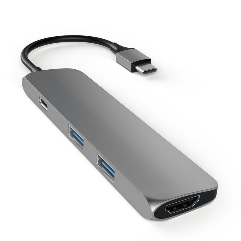 Satechi Slim USB-C MultiPort Adapter - vesoljno siva - iSTYLE SI