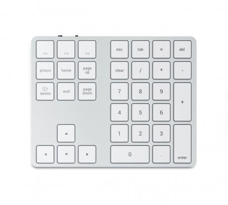 Satechi Aluminum Bluetooth Extended Keypad - srebrna - iSTYLE SI