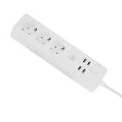 Tellur WiFi pametni razdelilec, 3 vtičnice, 4x USB-A vhod, 2200W, 10A, 1.8m - iSTYLE SI
