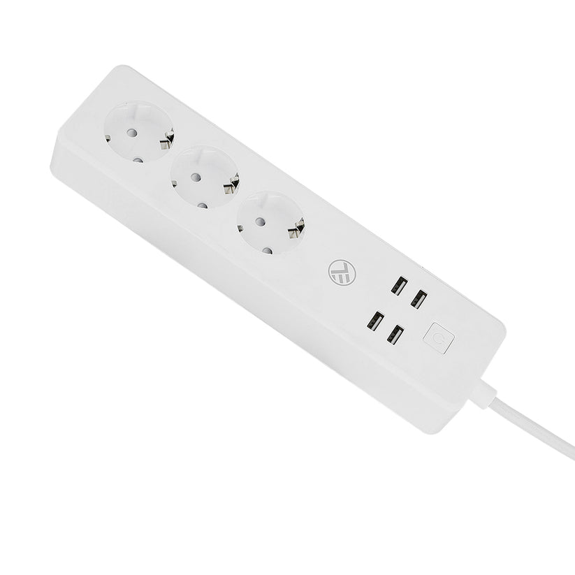 Tellur WiFi pametni razdelilec, 3 vtičnice, 4x USB-A vhod, 2200W, 10A, 1.8m - iSTYLE SI