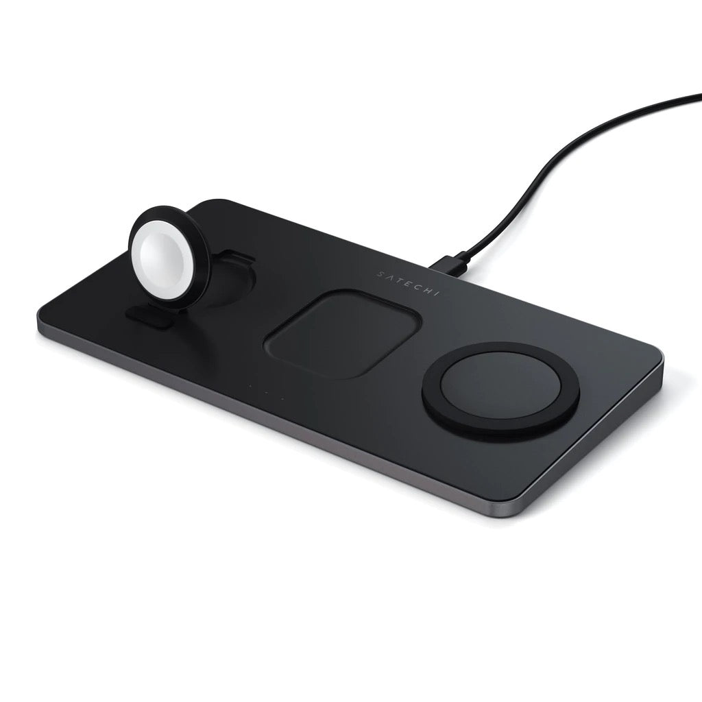 Satechi Trio Wireless Charging Pad - črna - iSTYLE SI
