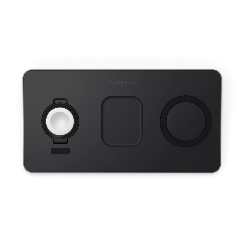 Satechi Trio Wireless Charging Pad - črna - iSTYLE SI