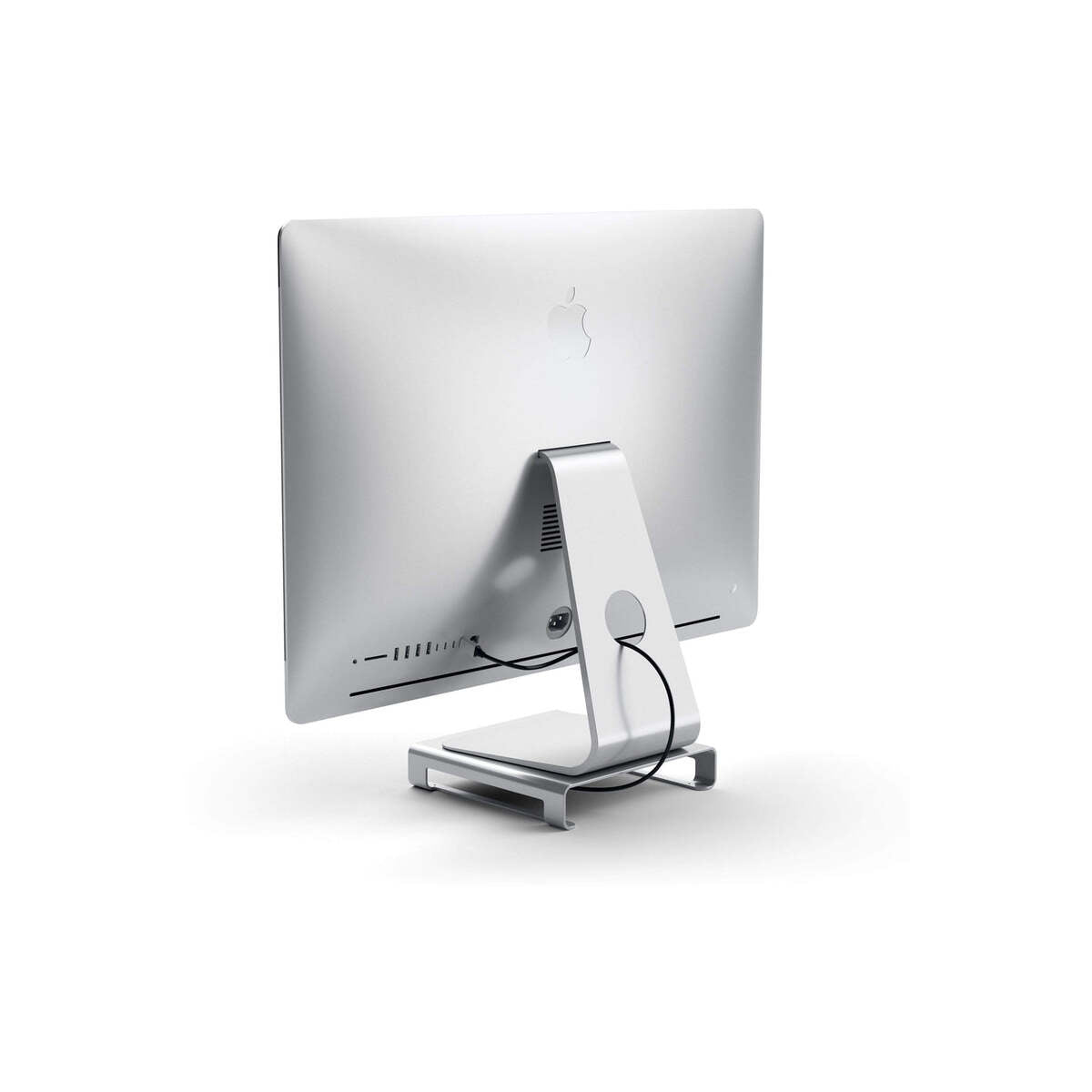 Satechi Aluminum Monitor Stand Hub for iMac - Silver - iSTYLE SI