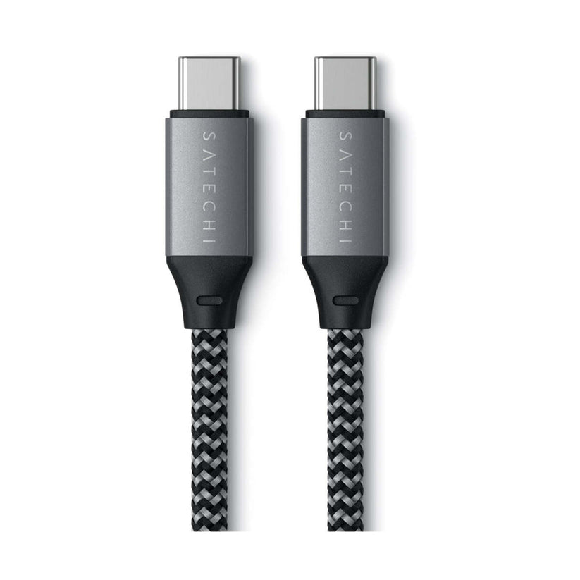 Satechi USB-C na USB-C kabel 25cm - vesoljno siva - iSTYLE SI