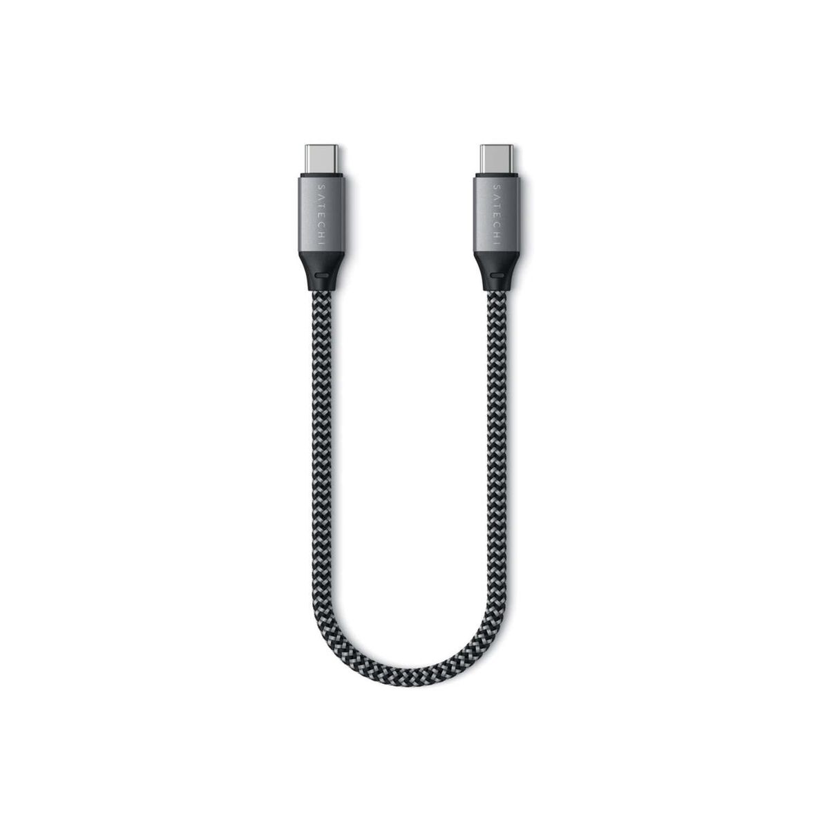 Satechi USB-C na USB-C kabel 25cm - vesoljno siva - iSTYLE SI