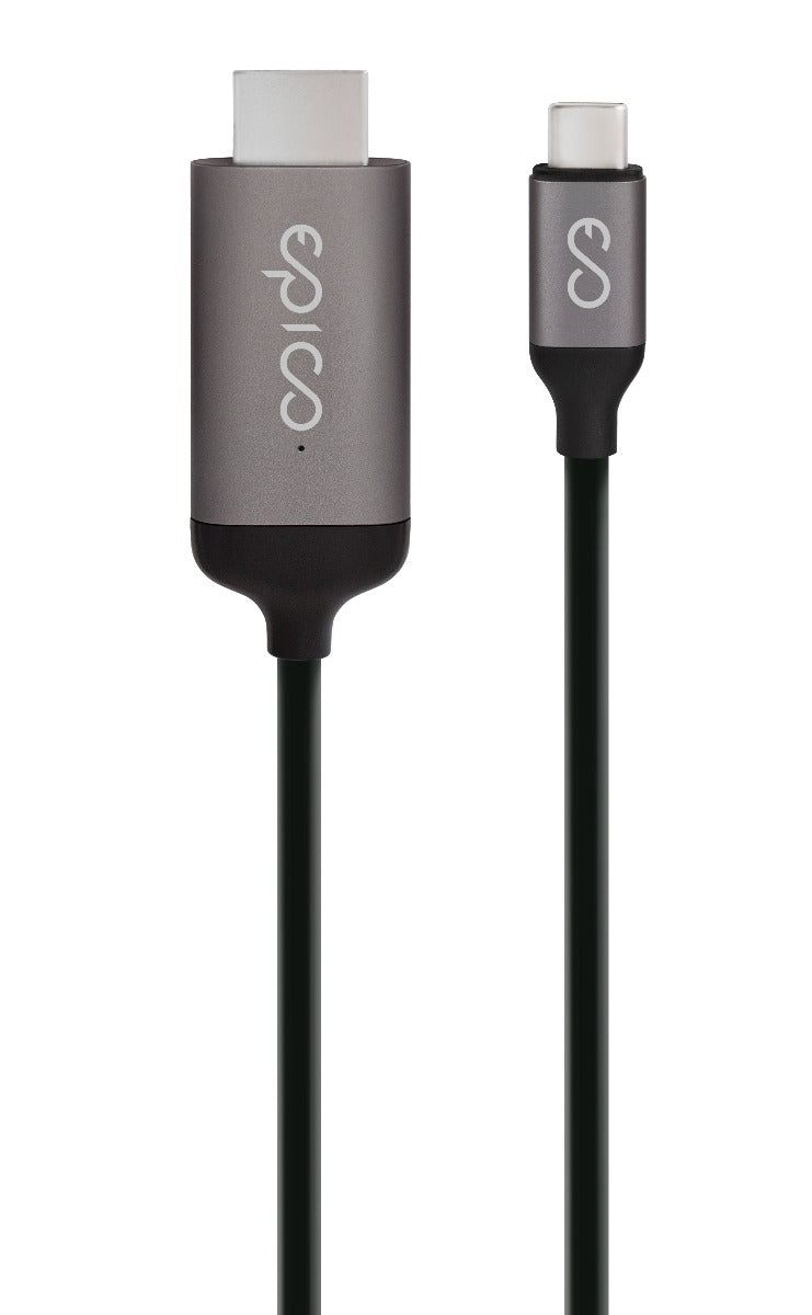 Epico USB-C to HDMI CABLE 1.8m - space gray - iSTYLE SI