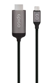 Epico USB-C to HDMI CABLE 1.8m - space gray - iSTYLE SI