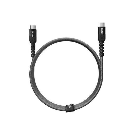 Next One pleten USB-C na USB-C kabel - vesoljno siva - iSTYLE SI