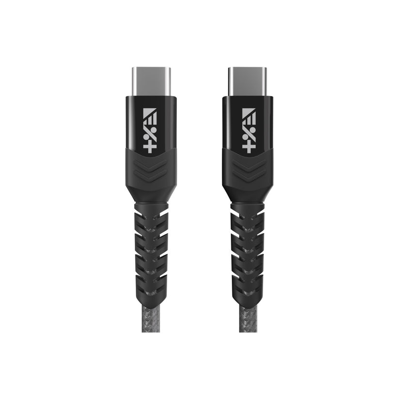 Next One pleten USB-C na USB-C kabel - vesoljno siva - iSTYLE SI