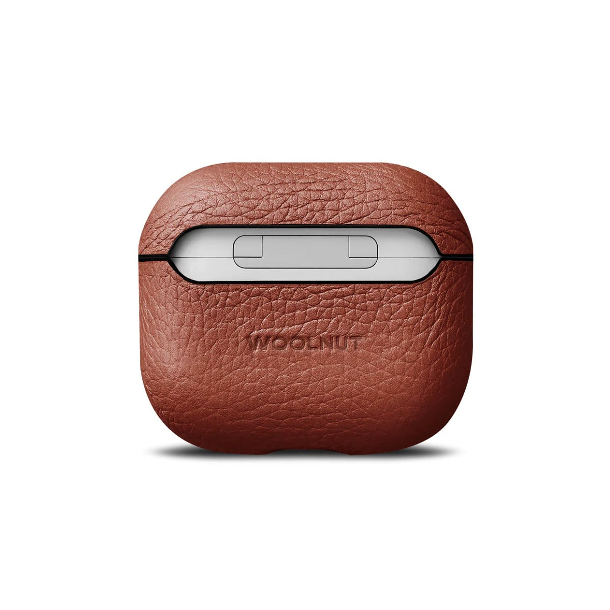 Woolnut usnjeni ovitek za škatlico AirPods 3 - konjak - iSTYLE SI