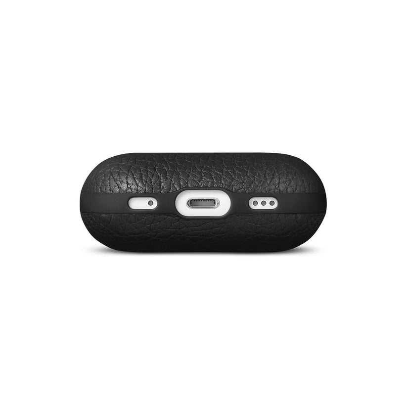 Woolnut usnjeni ovitek za AirPods Pro 2 - črna - iSTYLE SI