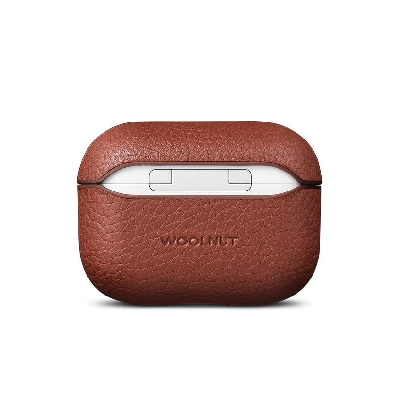 Woolnut usnjeni ovitek za AirPods Pro 2 - konjak - iSTYLE SI