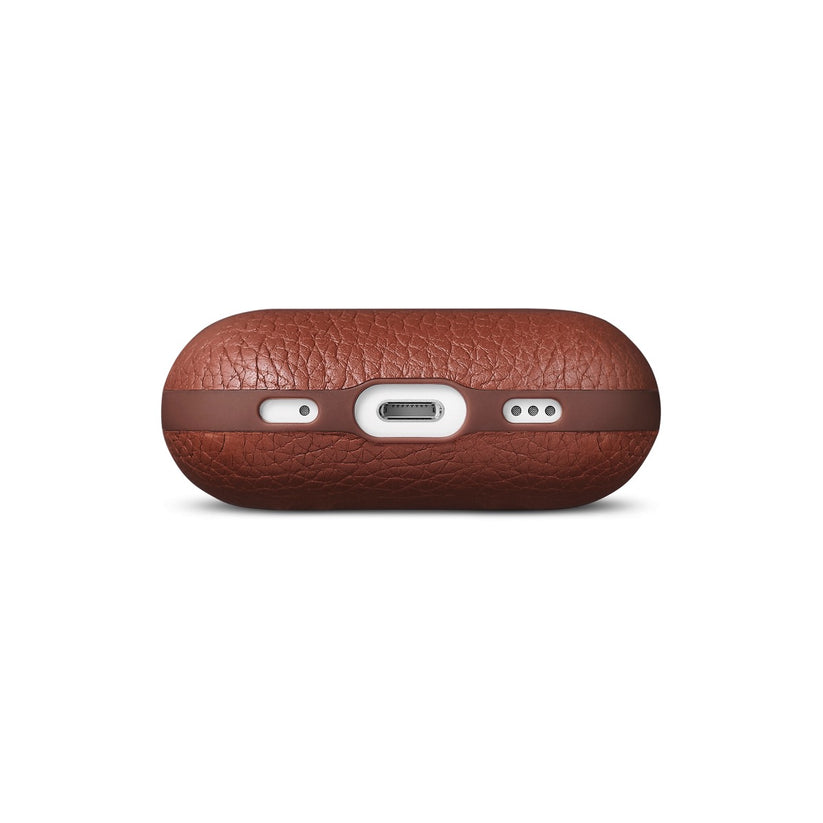 Woolnut usnjeni ovitek za AirPods Pro 2 - konjak - iSTYLE SI