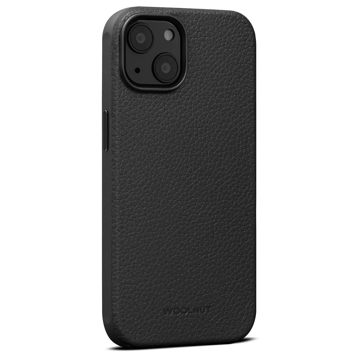 Woolnut usnjeni ovitek za iPhone 14 - črna - iSTYLE SI