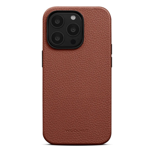 Woolnut usnjeni ovitek za iPhone 14 Pro Max - konjak - iSTYLE SI
