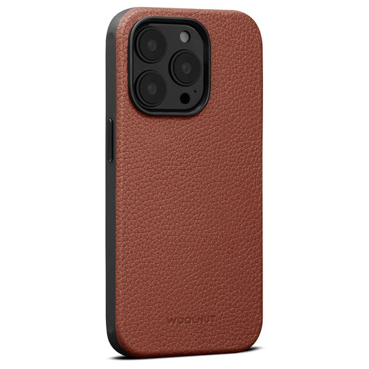 Woolnut usnjeni ovitek za iPhone 14 Pro - konjak - iSTYLE SI