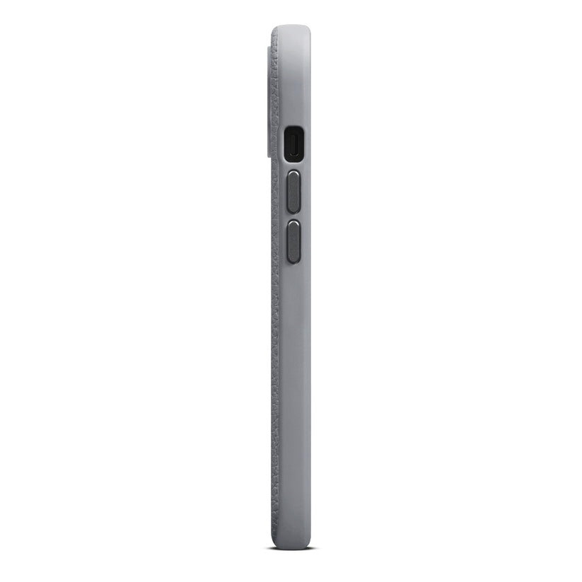 Woolnut usnjeni ovitek za iPhone 15 Plus z MagSafe - siva - iSTYLE SI