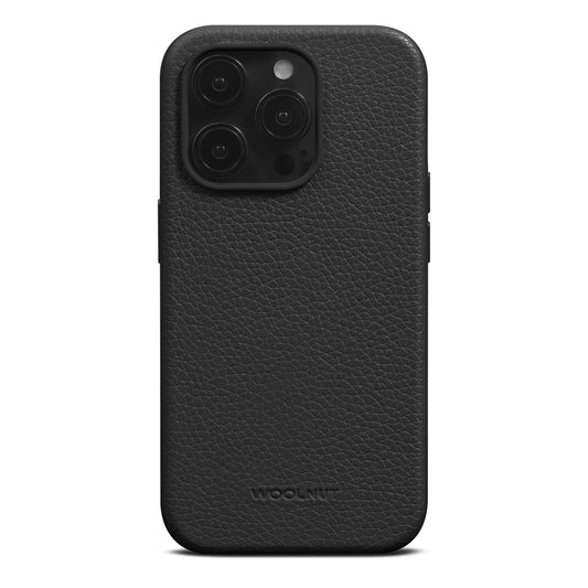 Woolnut usnjeni ovitek za iPhone 15 Pro z MagSafe - črna - iSTYLE SI