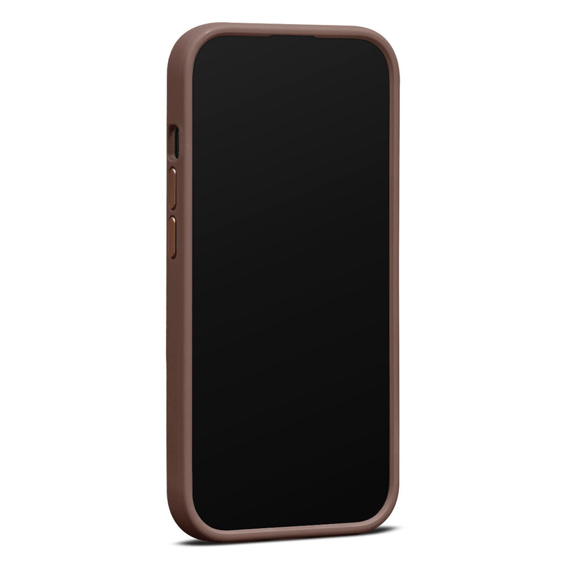 Woolnut usnjeni ovitek za iPhone 15 Pro z MagSafe - Cognac - iSTYLE SI