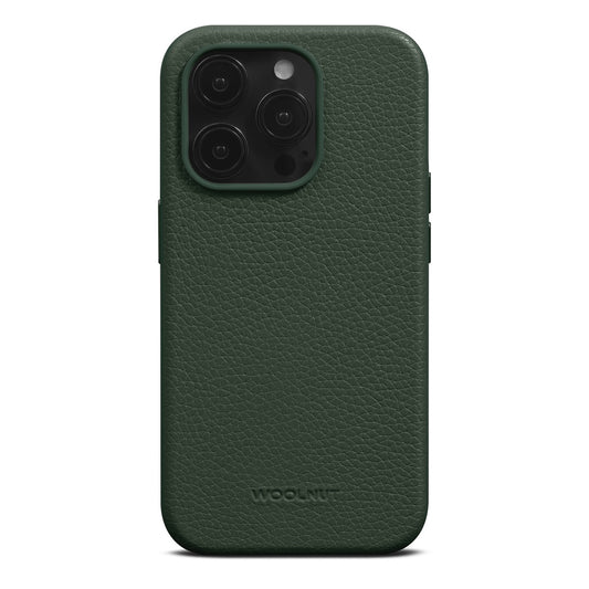 Woolnut usnjeni ovitek za iPhone 15 Pro Max z MagSafe - zelena - iSTYLE SI