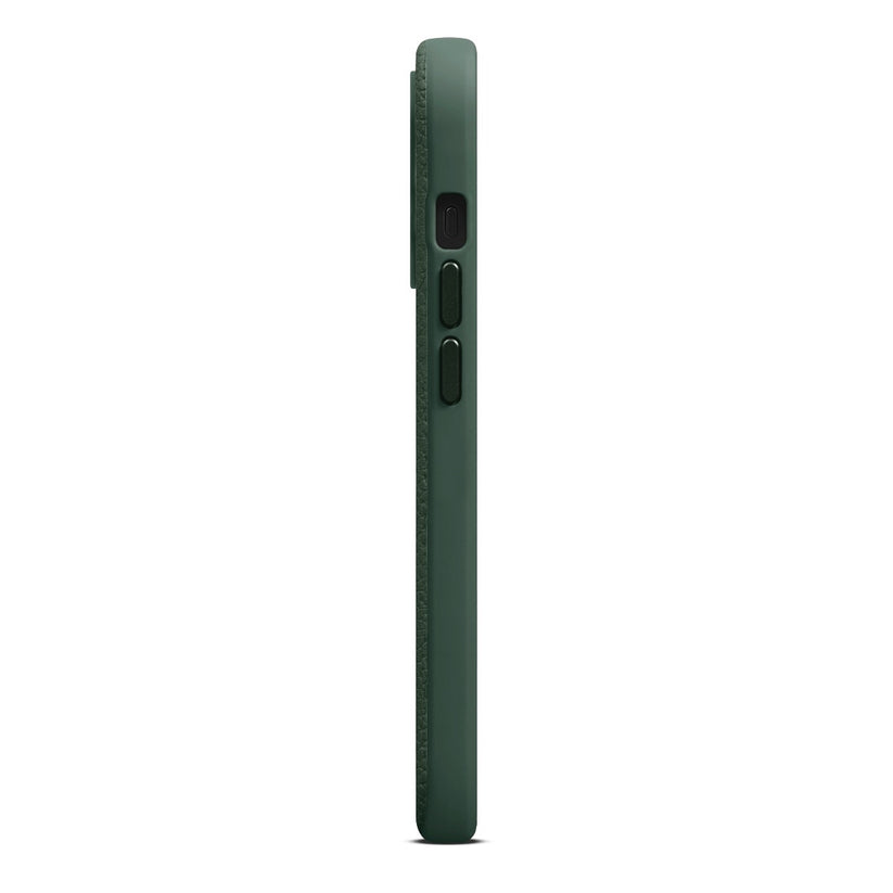 Woolnut usnjeni ovitek za iPhone 15 Pro Max z MagSafe - zelena - iSTYLE SI