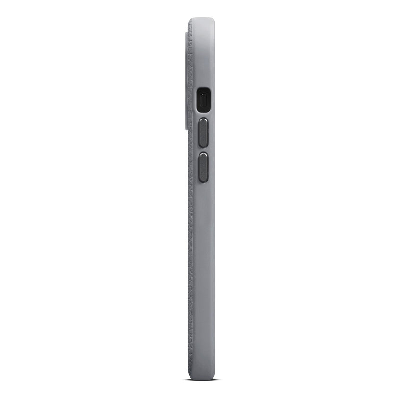 Woolnut usnjeni ovitek za iPhone 15 Pro Max z MagSafe - siva - iSTYLE SI