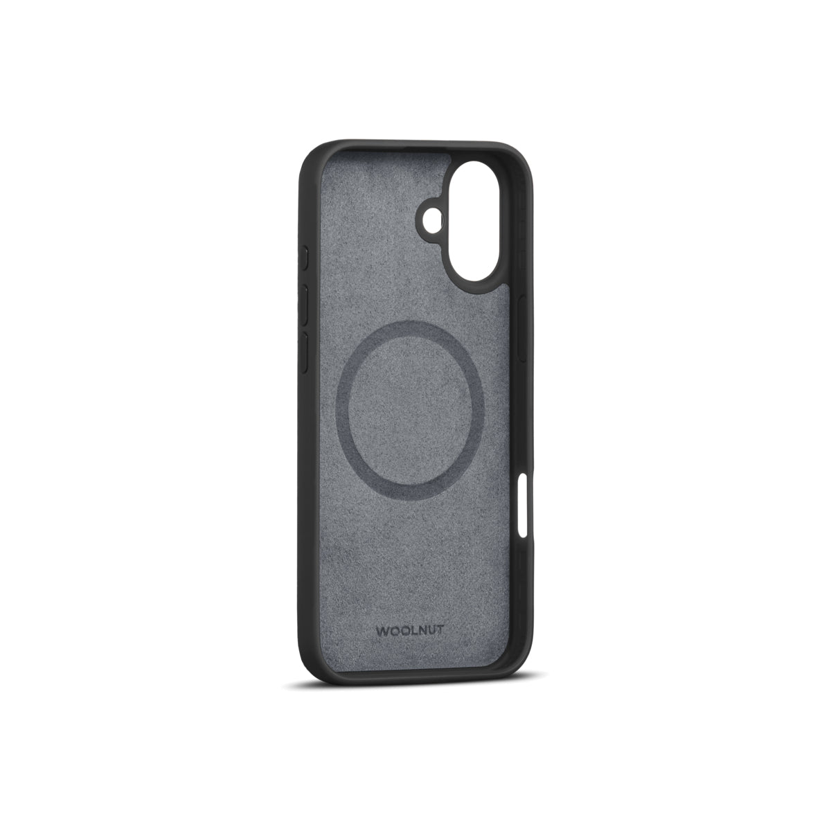 Woolnut usnjeni ovitek za iPhone 16 Plus z MagSafe - črna - iSTYLE SI