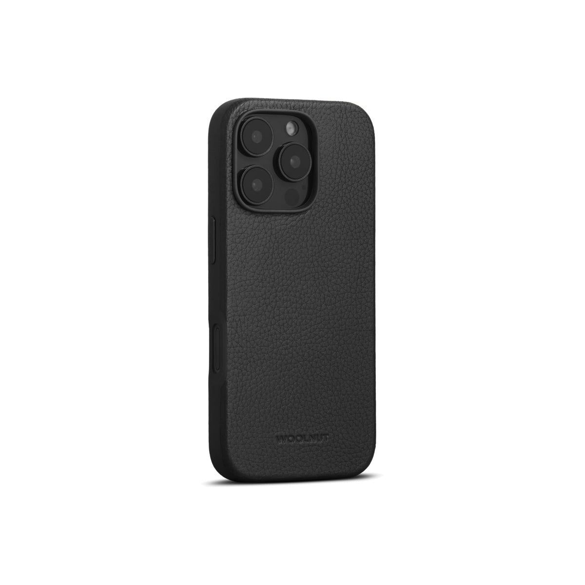 Woolnut usnjeni ovitek za iPhone 16 Pro z MagSafe - črna - iSTYLE SI