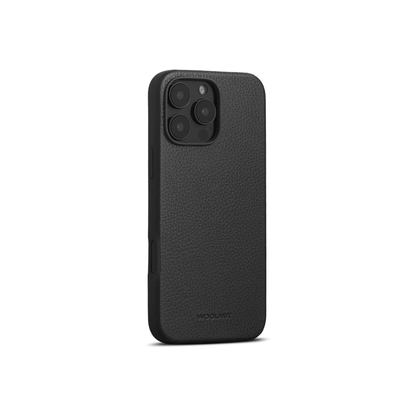 Woolnut usnjeni ovitek za iPhone 16 Pro Max z MagSafe - črna - iSTYLE SI