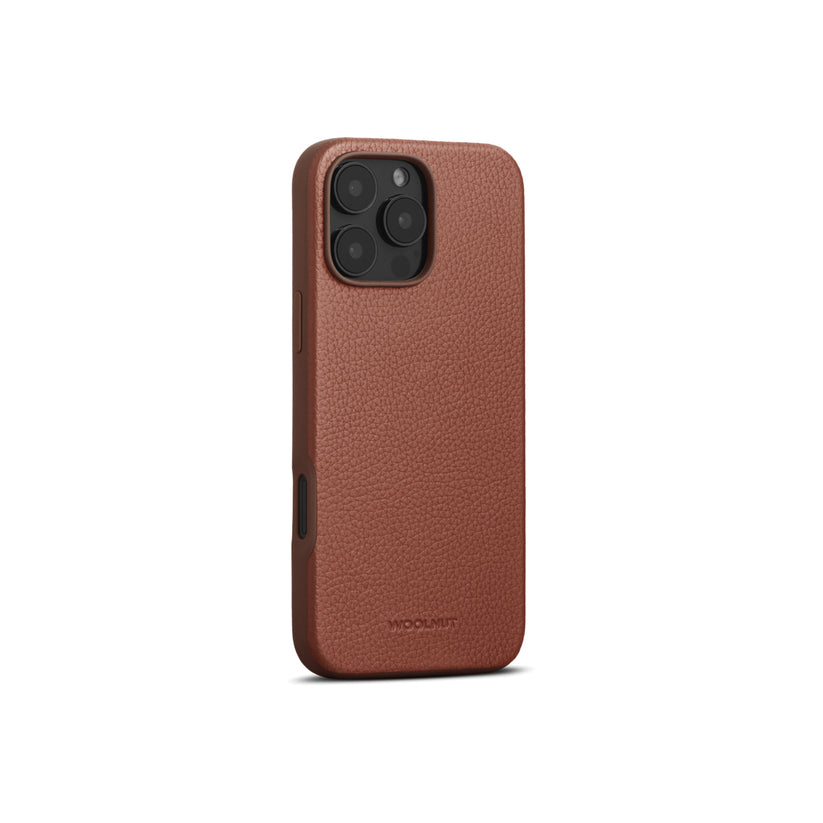 Woolnut usnjeni ovitek za iPhone 16 Pro Max z MagSafe - rjava - iSTYLE SI