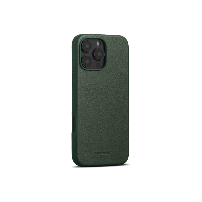 Woolnut usnjeni ovitek za iPhone 16 Pro Max z MagSafe - zelena - iSTYLE SI