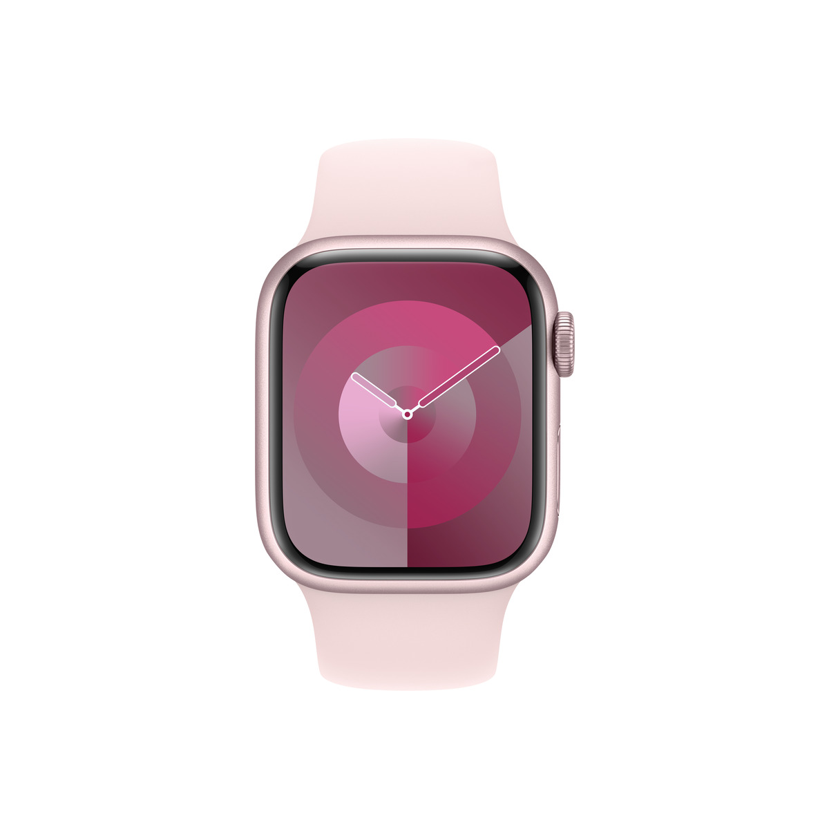 Space gray apple watch with pink band new arrivals