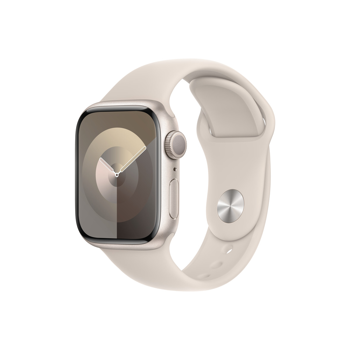 Apple Watch Series 9 GPS 41mm Starlight Aluminium Case with Star