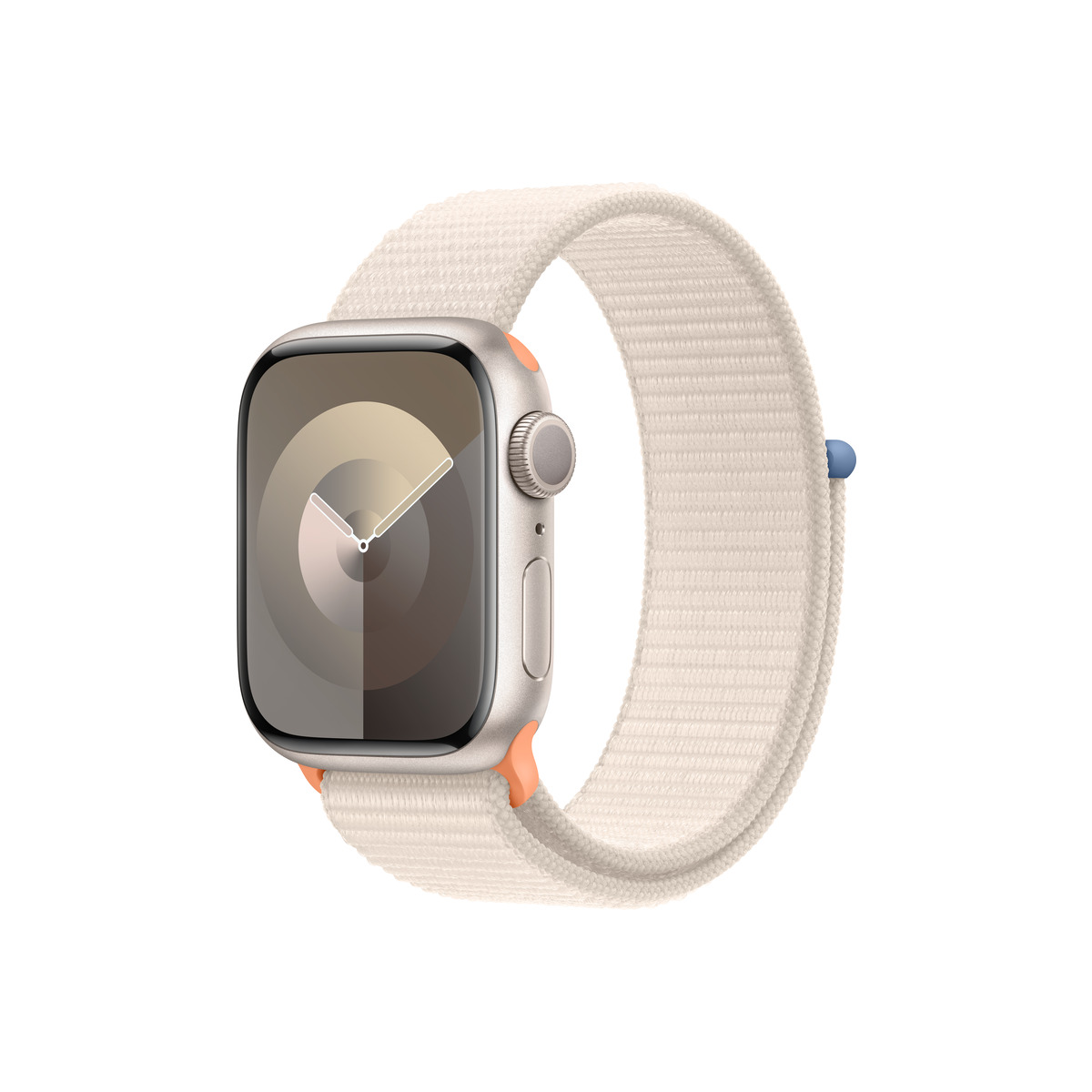 Apple Watch 9, GPS, Cellular, Carcasa Graphite Stainless Steel 41mm,  Midnight Sport Band - M/L