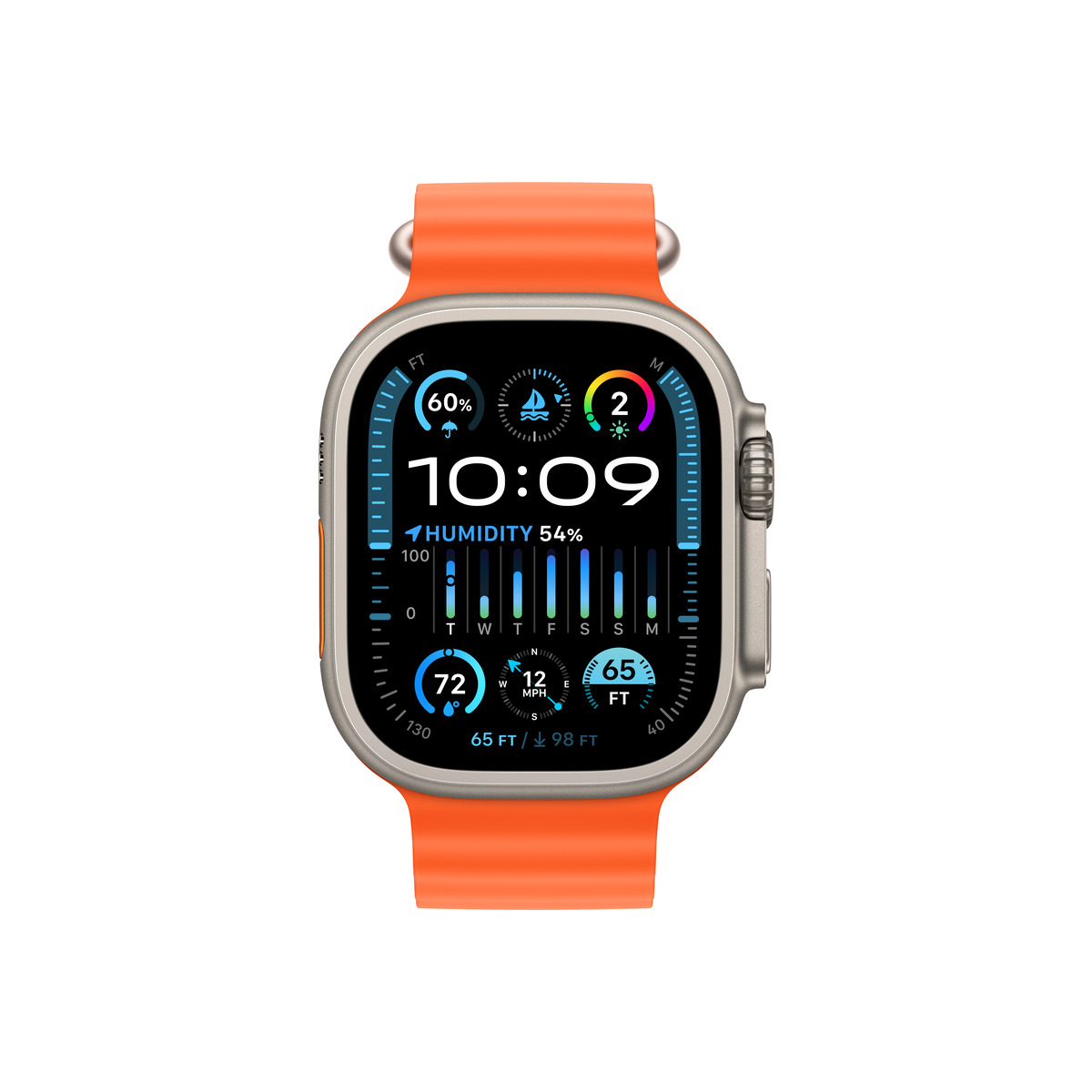 Apple Watch Ultra 2 GPS Cellular 49mm Titanium Case wit